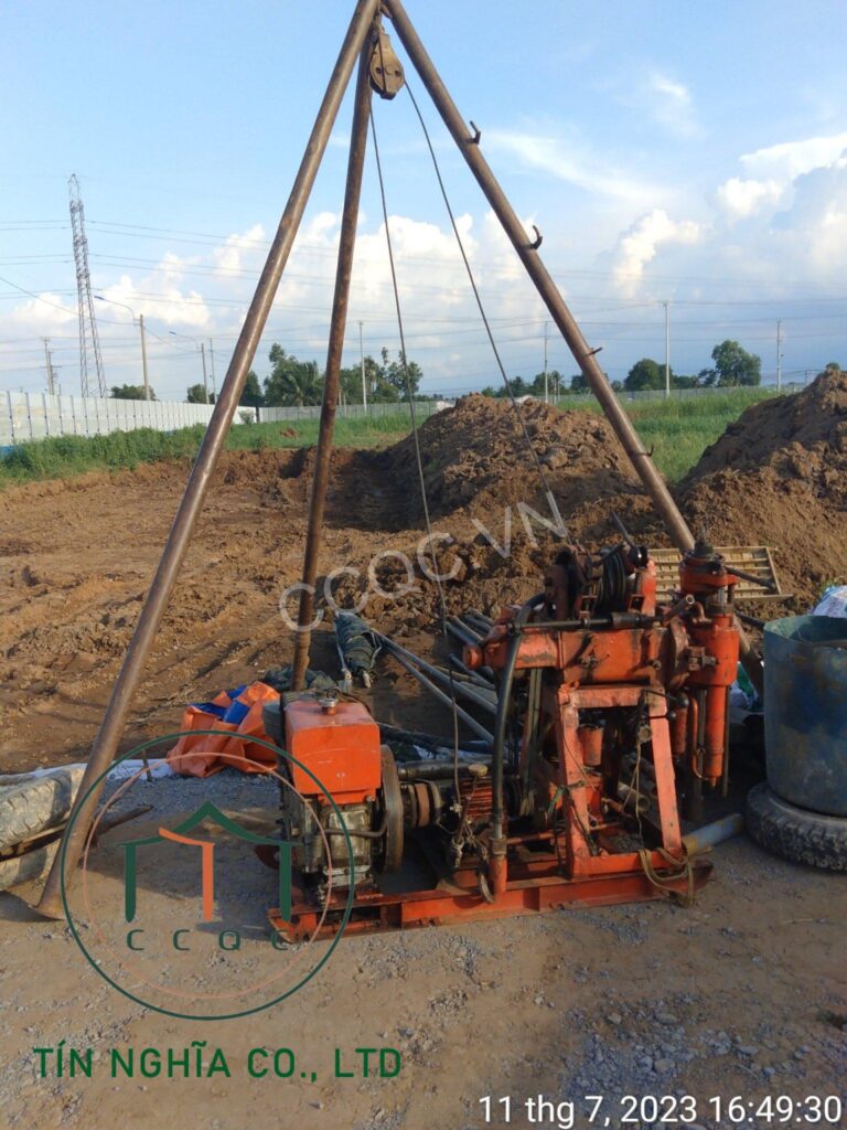 Khảo sát địa chất - Công Ty Cổ Phần Tư Vấn Xây Dựng Và Kiểm Định Chất Lượng Công Trình Tín Nghĩa